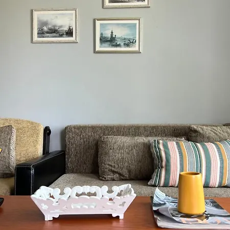 Stamopolulux директен изглед към морето Lägenhet *