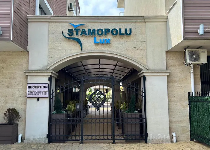 Apartment Stamopolulux директен изглед към морето Primorsko