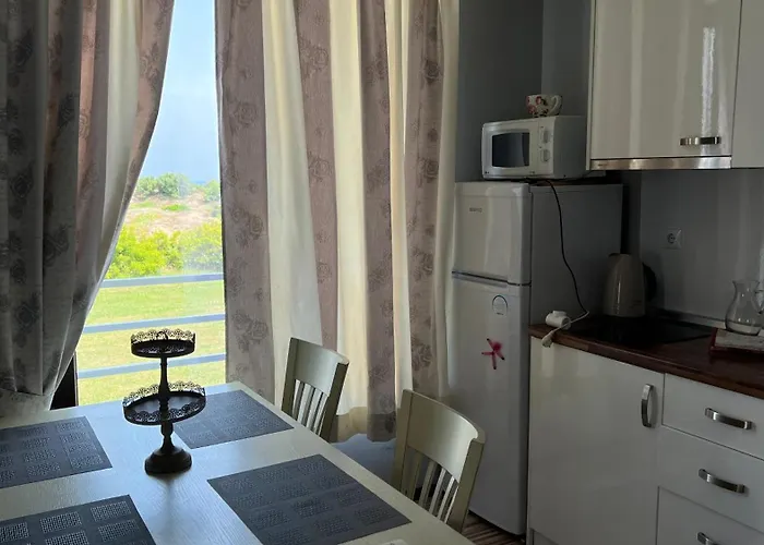 Apartment Stamopolulux директен изглед към морето Primorsko