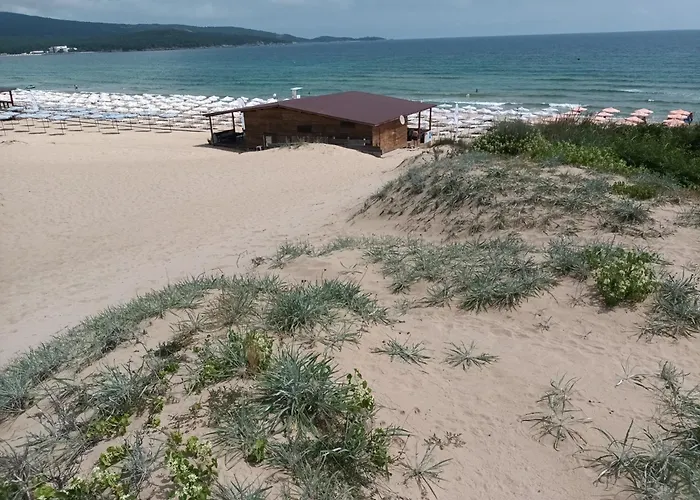 Apartment Stamopolulux директен изглед към морето Primorsko